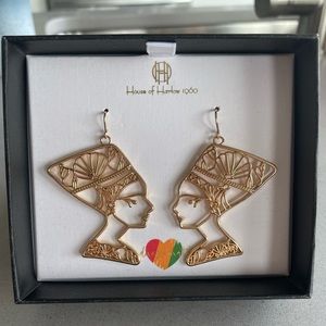 House of Harlow 1960 Gold Earrings